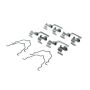 CENTRIC PARTS 117.45022 Centric Disc Brake Hardware Kit