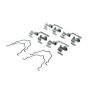 CENTRIC PARTS 117.45022 Centric Disc Brake Hardware Kit