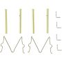 CENTRIC PARTS 117.45028 Centric Disc Brake Hardware Kit