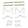CENTRIC PARTS 117.46019 Centric Disc Brake Hardware Kit