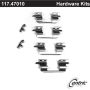 CENTRIC PARTS 117.47010 Centric Disc Brake Hardware Kit