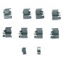 CENTRIC PARTS 117.48006 Centric Disc Brake Hardware Kit