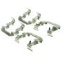 CENTRIC PARTS 117.50008 Centric Disc Brake Hardware Kit