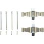 CENTRIC PARTS 117.51017 Centric Disc Brake Hardware Kit