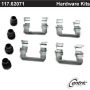 CENTRIC PARTS 117.62071 Centric Disc Brake Hardware Kit