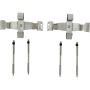 CENTRIC PARTS 117.62080 Centric Disc Brake Hardware Kit