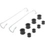 CENTRIC PARTS 117.63002 Centric Disc Brake Hardware Kit