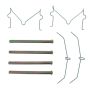 CENTRIC PARTS 117.91010 Centric Disc Brake Hardware Kit