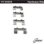 CENTRIC PARTS 117.91015 Centric Disc Brake Hardware Kit