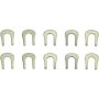 CENTRIC PARTS 117.99003 Centric Disc Brake Hardware Kit; Includes Pack of 10 C Clips