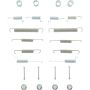 CENTRIC PARTS 118.33019 Centric Drum Brake Hardware Kit