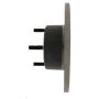 CENTRIC PARTS 120.02004 Centric Premium Brake Rotor