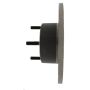CENTRIC PARTS 120.02004 Centric Premium Brake Rotor