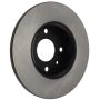 CENTRIC PARTS 120.04001 Centric Premium Brake Rotor