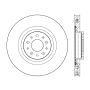 CENTRIC PARTS 120.04006 Centric Premium Brake Rotor