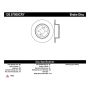 CENTRIC PARTS 120.07000 Centric Premium Brake Rotor