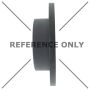 CENTRIC PARTS 120.35181 Centric Premium Brake Rotor