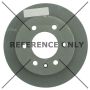 CENTRIC PARTS 120.35181 Centric Premium Brake Rotor