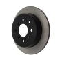 CENTRIC PARTS 120.40017 Centric Premium Brake Rotor