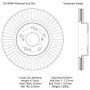 CENTRIC PARTS 120.40084 Centric Premium Brake Rotor