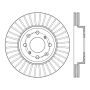 CENTRIC PARTS 120.40085 Centric Premium Brake Rotor