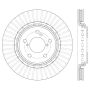 CENTRIC PARTS 120.40092 Centric Premium Brake Rotor