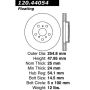 CENTRIC PARTS 120.44054 Centric Premium Brake Rotor