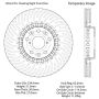 CENTRIC PARTS 120.44155 Centric Premium Brake Rotor