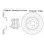 CENTRIC PARTS 120.44180 Centric Premium Brake Rotor