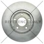 CENTRIC PARTS 120.45099 Centric Premium Brake Rotor
