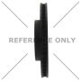 CENTRIC PARTS 120.45101 Centric Premium Brake Rotor