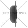 CENTRIC PARTS 120.58019 Centric Premium Brake Rotor