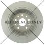 CENTRIC PARTS 120.58021 Centric Premium Brake Rotor
