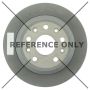 CENTRIC PARTS 120.58021 Centric Premium Brake Rotor