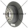 CENTRIC PARTS 120.58021 Centric Premium Brake Rotor