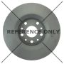 CENTRIC PARTS 120.58022 Centric Premium Brake Rotor
