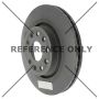 CENTRIC PARTS 120.58022 Centric Premium Brake Rotor