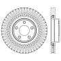 CENTRIC PARTS 120.61112 Centric Premium Brake Rotor