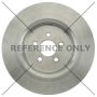 CENTRIC PARTS 120.61131 Centric Premium Brake Rotor