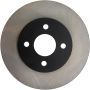CENTRIC PARTS 120.62072 Centric Premium Brake Rotor