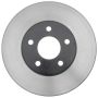 CENTRIC PARTS 120.62104 Centric Premium Brake Rotor