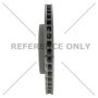 CENTRIC PARTS 120.62147 Centric Premium Brake Rotor