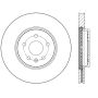 CENTRIC PARTS 120.62148 Centric Premium Brake Rotor