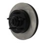 CENTRIC PARTS 120.65076 Centric Premium Brake Rotor