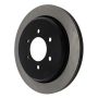 CENTRIC PARTS 120.65095 Centric Premium Brake Rotor