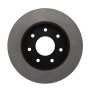 CENTRIC PARTS 120.65101 Centric Premium Brake Rotor