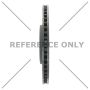 CENTRIC PARTS 120.65161 Centric Premium Brake Rotor
