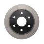 CENTRIC PARTS 120.66041 Centric Premium Brake Rotor