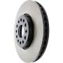 CENTRIC PARTS 120.66076 Centric Premium Brake Rotor