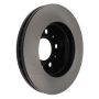 CENTRIC PARTS 120.67076 Centric Premium Brake Rotor